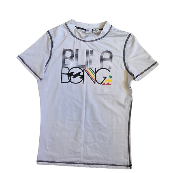 Billabong Other - Billabong Kids White Tee with Colorful Logo